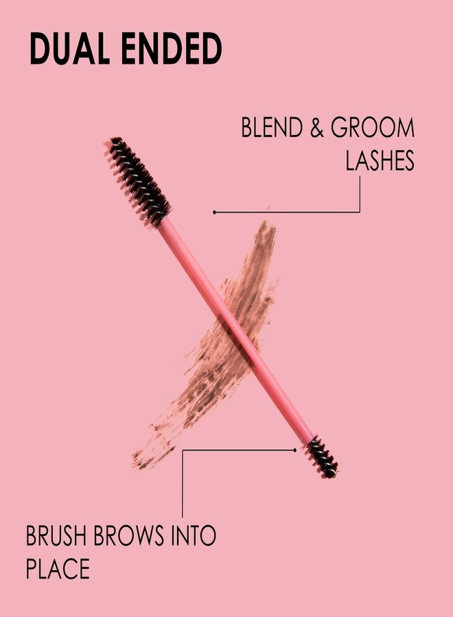 جابونيسك أداة جابونيسك المزدوجة للرموش والحواجب - فاصل للرموش وفرشاة للحواجب، عبوة من قطعتين، 24 قطعة - Image 2